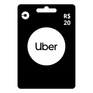 GiftCard Uber - R$ 20,00