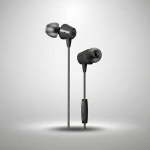 Fone de Ouvido com Microfone com fio, intra-auricular