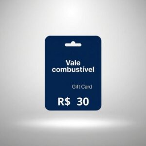 Vale combustível - R$ 30,00
