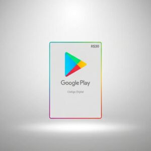 GiftCard Google Play - R$ 30,00