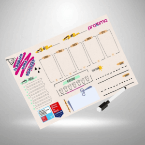 Planner de Parede/Planejador Semanal  30x42cm